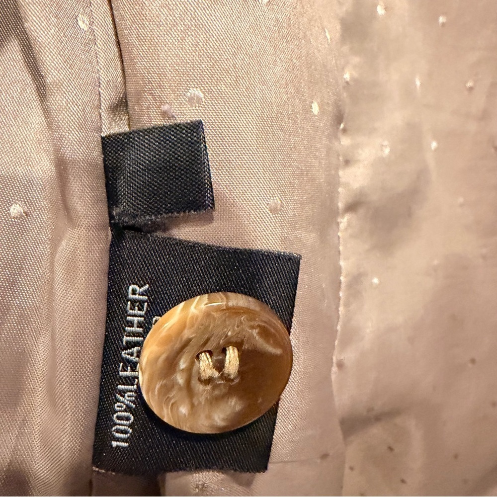 Punto 100% Suede Leather Trench Coat Tan Coffee - Picture 6 of 10